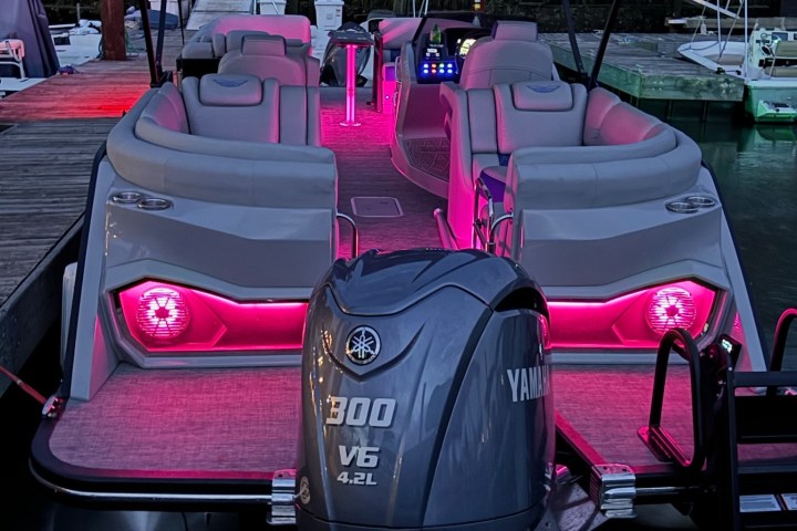 a group of luggage sitting on top of a table